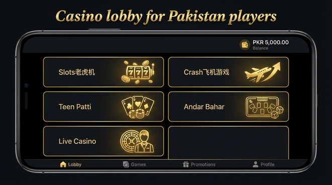 Lobby view of 3Patt for Pakistan users - 4